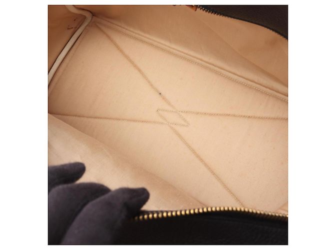Hermès Borsa a mano Boston Hermes Victoria 43 Marrone Nero - vista 14