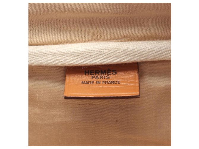 Hermès Borsa a mano Boston Hermes Victoria 43 Marrone Nero - vista 4