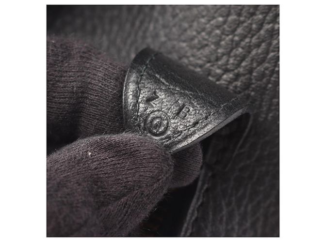 Hermès Borsa a mano Boston Hermes Victoria 43 Marrone Nero - vista 5