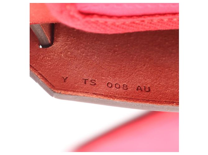 Hermès Borsa 2-Way Hermes Herbag Zip PM Rosa Rosso Bordò - vista 5