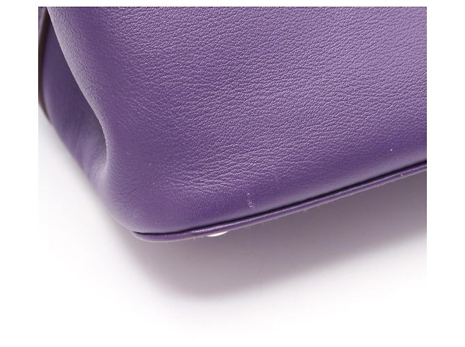 Hermès Bolso 2-Way Hermes Toolbox 26 Ultraviolet Púrpura - vista 10