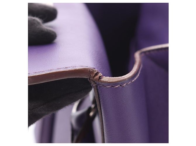 Hermès Bolso 2-Way Hermes Toolbox 26 Ultraviolet Púrpura - vista 6