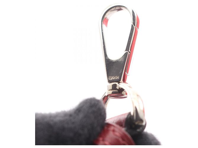 Hermès Hermes Jypsiere 28 Schultertasche Rot Bordeaux - Ansicht 10