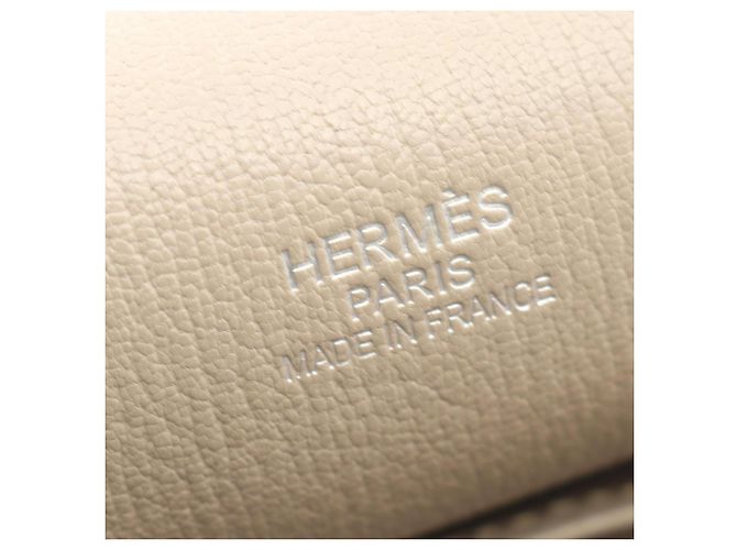 Hermès Borsa Hermes Jypsiere 34 Tourterelle Grey Beige - vista 4