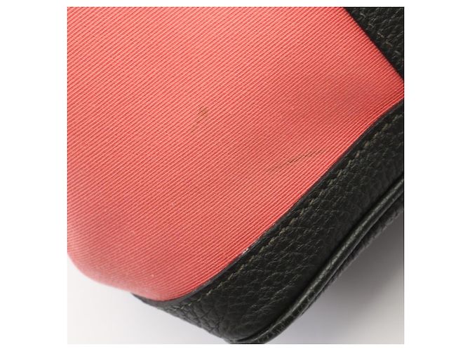 Hermès Borsa Tote Hermes Garden Party TPM Rosa Verde Verde scuro - vista 6