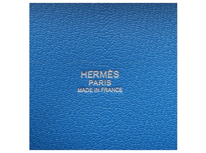 Hermès Borsa a Spalla Hermes Jypsiere 28 Blu - vista 4