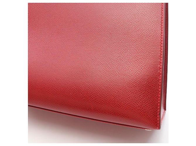 Hermès Borsa Hermes Kelly 28 Rouge Vif Rosso - vista 10