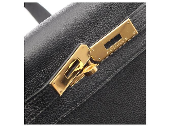 Hermès Zaino/Borsa Hermes Kelly Ad GM Nero - vista 10