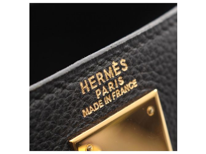 Hermès Zaino/Borsa Hermes Kelly Ad GM Nero - vista 4