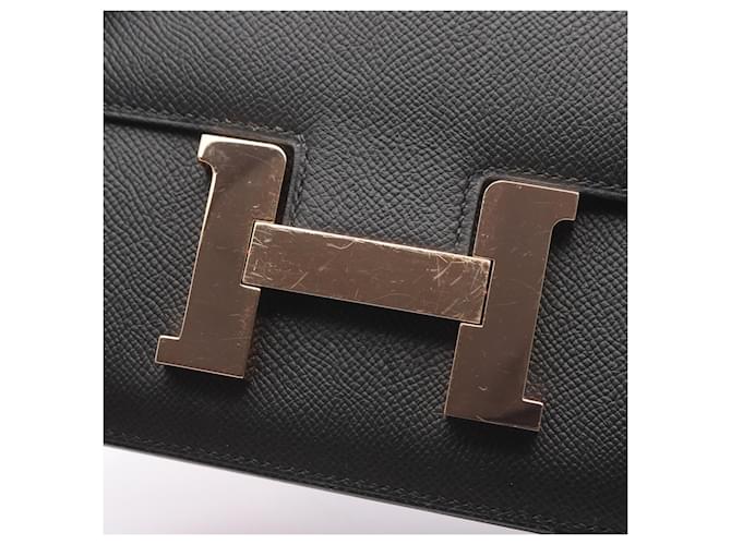 Hermès Borsa a tracolla Hermes Constance 3 24 Nero - vista 6
