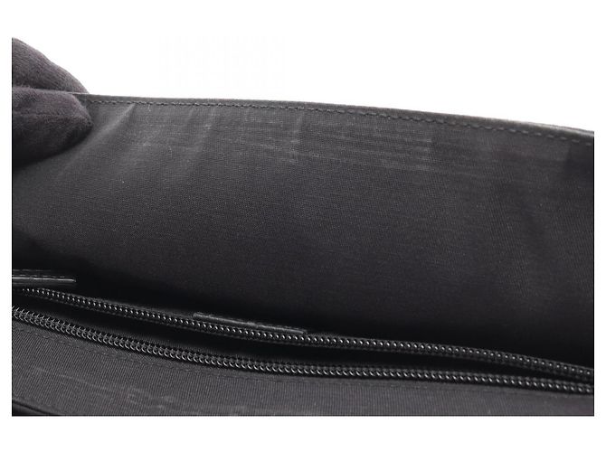 Gucci GG Muster Bauchtasche Schwarz - Ansicht 5