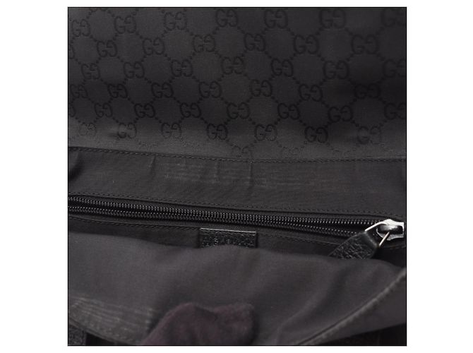 Gucci GG Muster Bauchtasche Schwarz - Ansicht 6