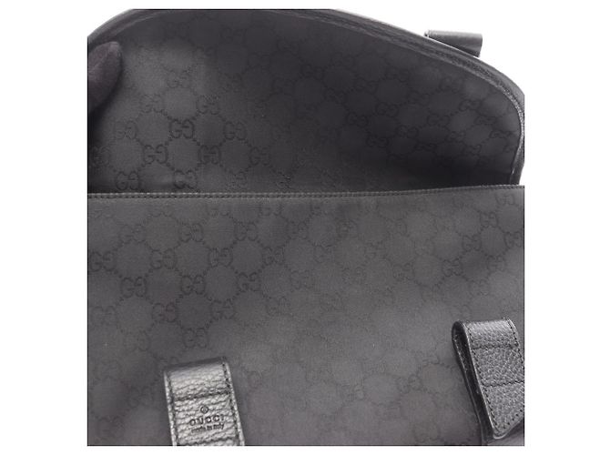 Gucci GG Muster Bauchtasche Schwarz - Ansicht 7