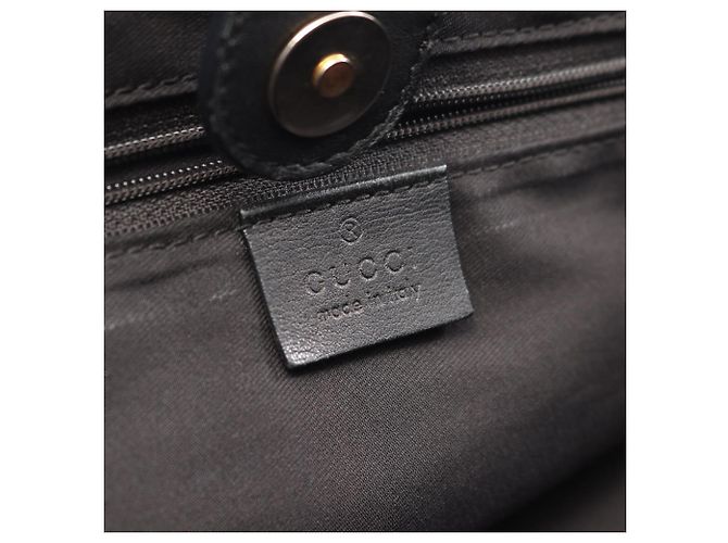 Borsa Tote Abbey GG Canvas Gucci Nero - vista 4
