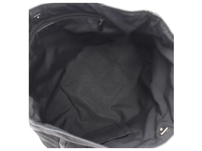 Borsa Tote Gucci Abbey GG Pattern Nero - vista 3