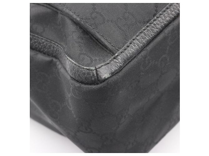 Borsa Tote Gucci Abbey GG Pattern Nero - vista 5