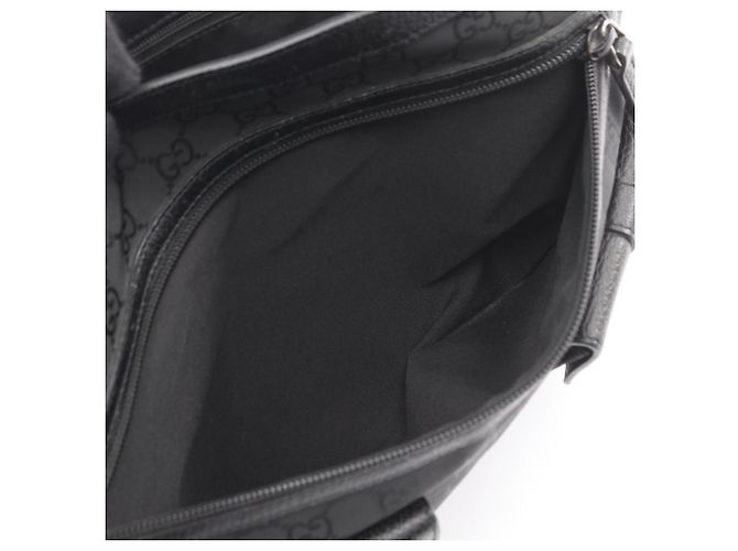 Borsa Tote Gucci Abbey GG Pattern Nero - vista 9
