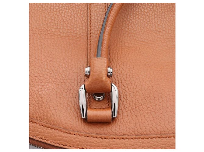 Gucci Interlocking G Charm 2-Way Tote/Handtasche Braun - Ansicht 9
