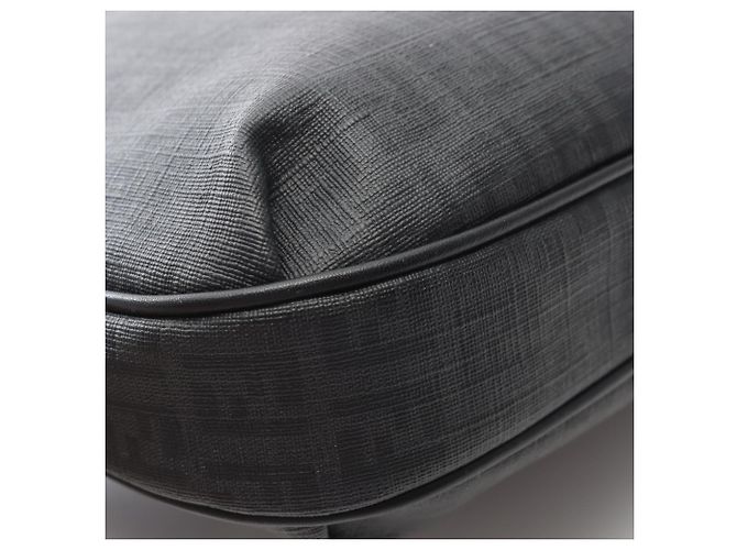 Borsa a Spalla Fendi Zucchino Nero - vista 6