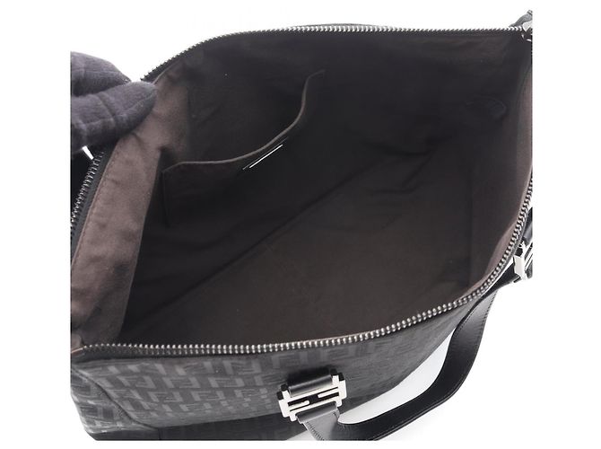 Fendi Zucchino Tote Bag Schwarz - Ansicht 3