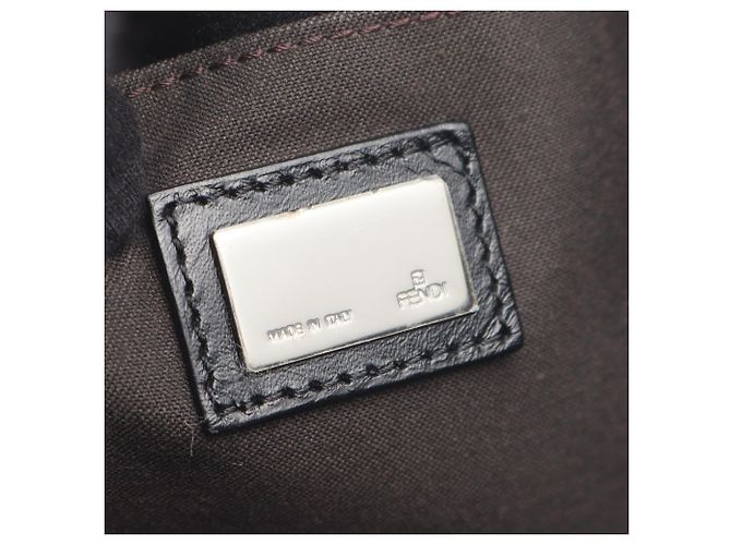 Fendi Zucchino Tote Bag Schwarz - Ansicht 4