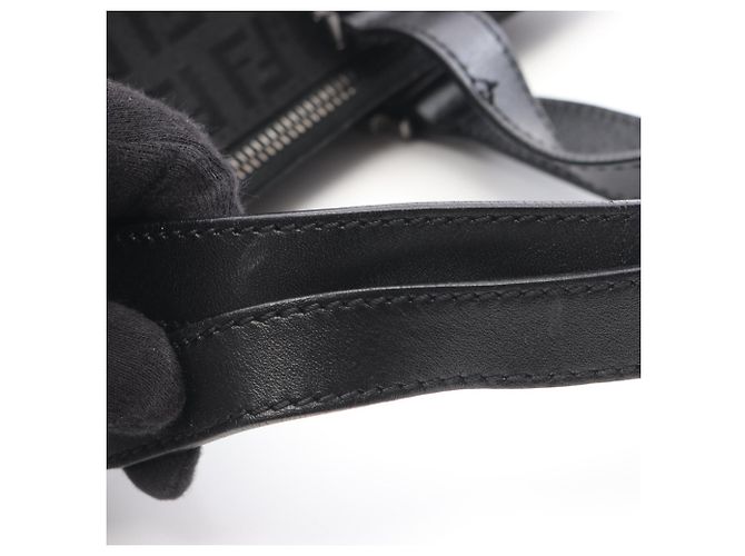 Fendi Zucchino Tote Bag Schwarz - Ansicht 7