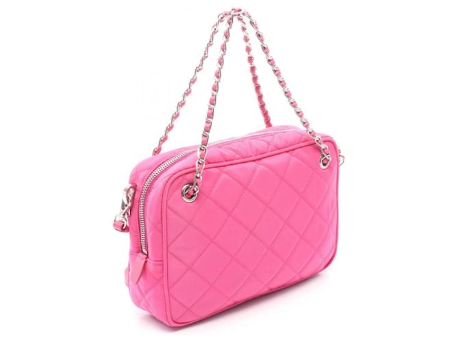 Borsa a 2 modi rosa Prada - vista 2