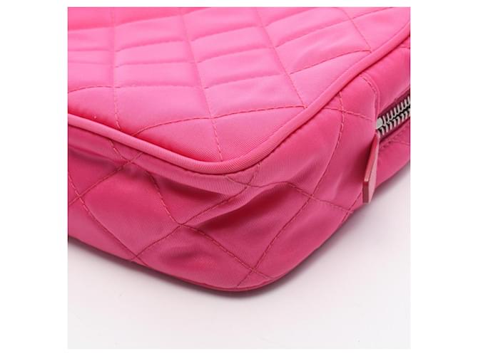 Borsa a 2 modi rosa Prada - vista 6