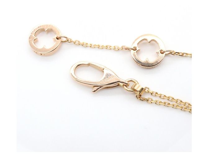 Bulgari Bracciale Charm Bvlgari Fioreba SM 1PD D'oro - vista 4
