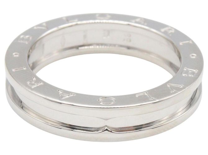 Bulgari Anello Bvlgari B-zero1 1-Band in oro bianco 18K Argento - vista 2