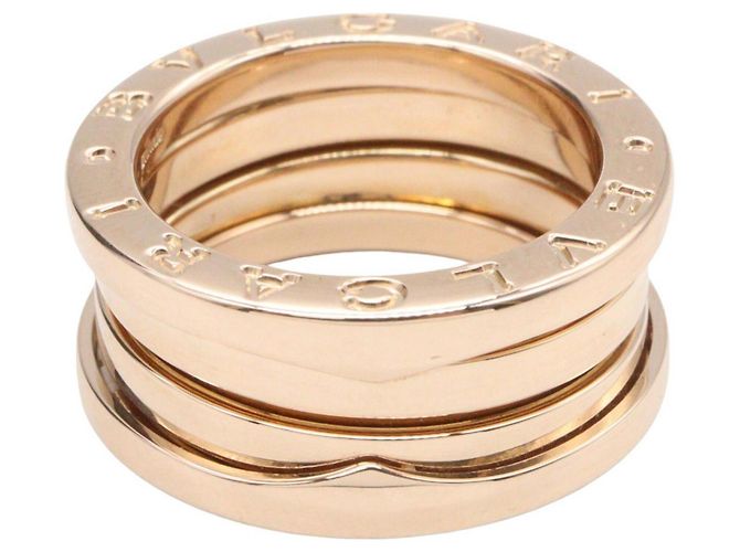 Bulgari Anello Bvlgari B-zero1 3-Band in oro rosa D'oro - vista 2