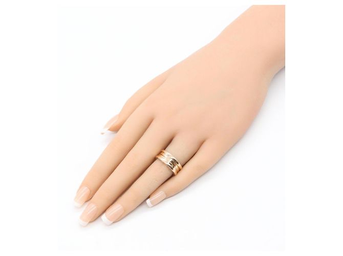 Bulgari Anello Bvlgari B-zero1 3-Band in oro rosa D'oro - vista 8