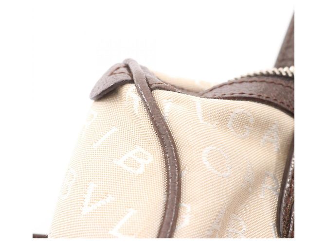 Bulgari Borsa Bvlgari Logomania Marrone Beige - vista 8