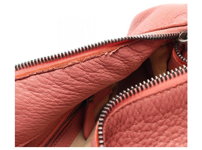 Bolso de hombro de cuero Intrecciato Bottega Veneta Rosa - vista 10