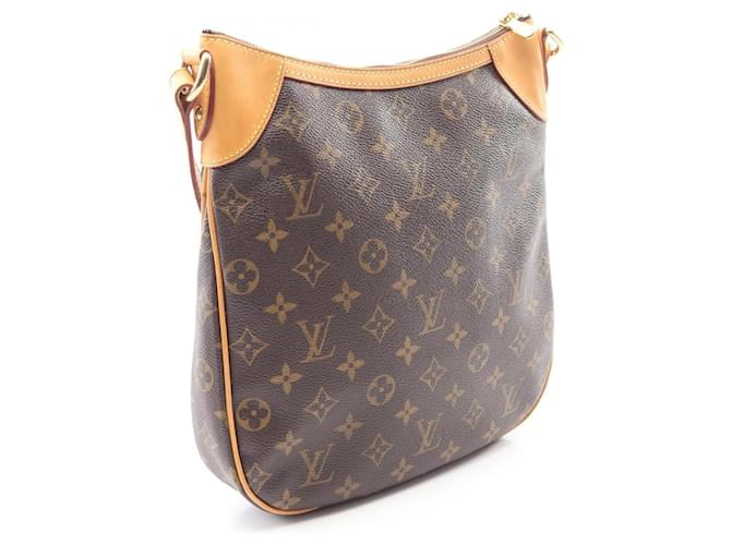 Borsa a Spalla Louis Vuitton Odeon PM Monogram Marrone - vista 2