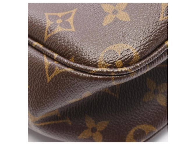 Borsa Louis Vuitton Bosphore Monogram Marrone - vista 10