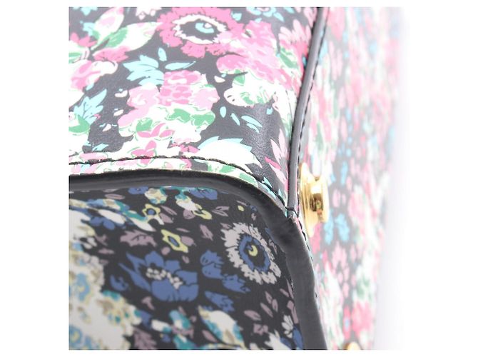 Borsa 2-Way Louis Vuitton City Steamer Mini Liberty Rose Nero Rosa Multicolore - vista 5
