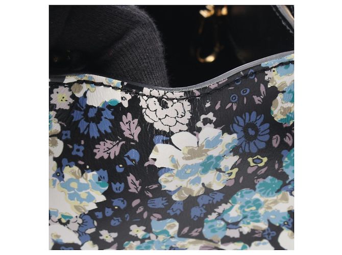 Borsa 2-Way Louis Vuitton City Steamer Mini Liberty Rose Nero Rosa Multicolore - vista 7