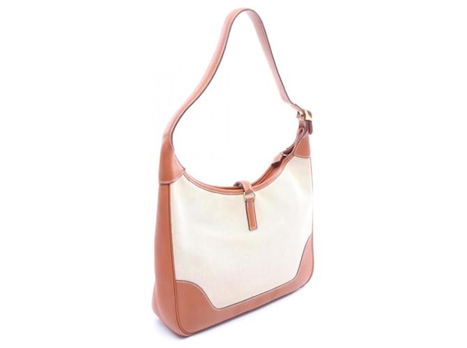 Hermès Borsa a tracolla Hermes Trim 31 Marrone Beige - vista 2