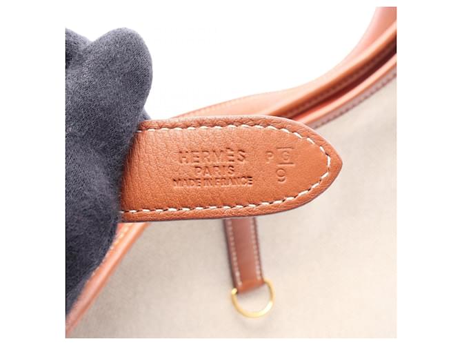 Hermès Borsa a tracolla Hermes Trim 31 Marrone Beige - vista 4