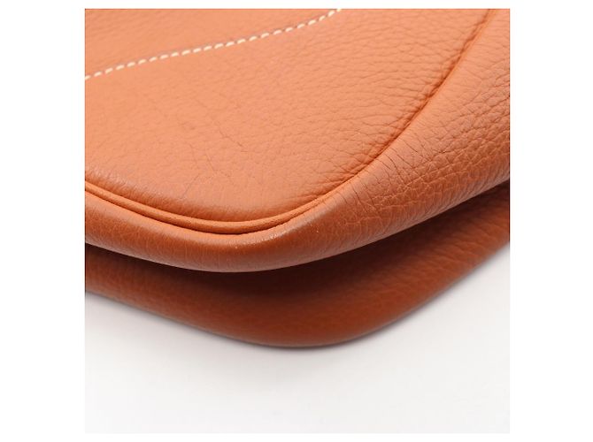 Hermès Borsa a Spalla Hermes Trim 31 Gold Marrone - vista 8