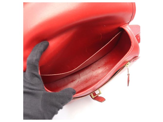 Hermès Borsa a tracolla Hermes Baldo Golf Rouge Vif Rosso - vista 3