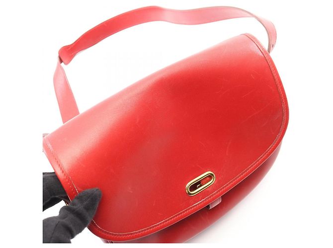 Hermès Borsa a tracolla Hermes Baldo Golf Rouge Vif Rosso - vista 6