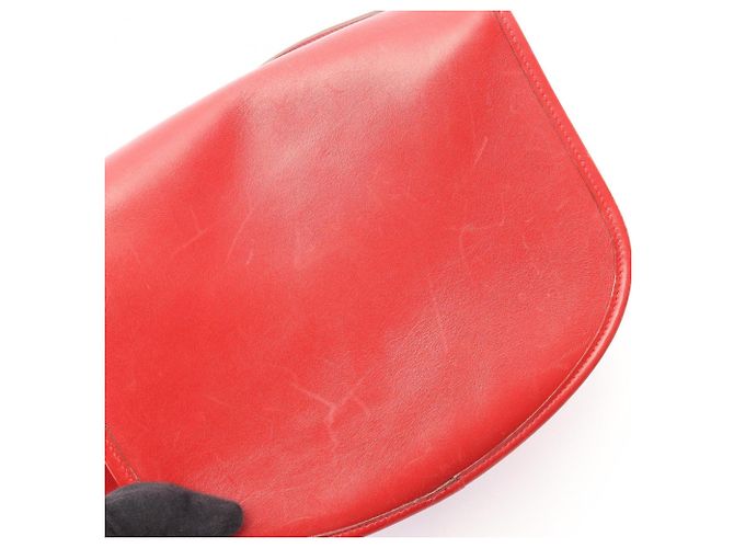 Hermès Borsa a tracolla Hermes Baldo Golf Rouge Vif Rosso - vista 9