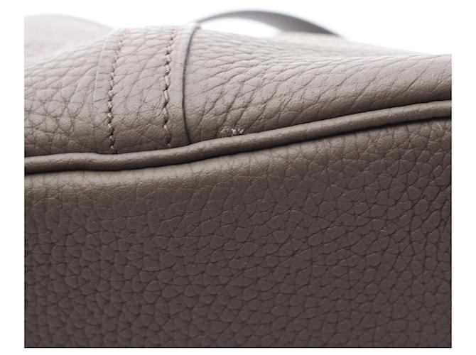 Hermès Borsa Hermes Picotin Lock MM Marrone Grigio - vista 7