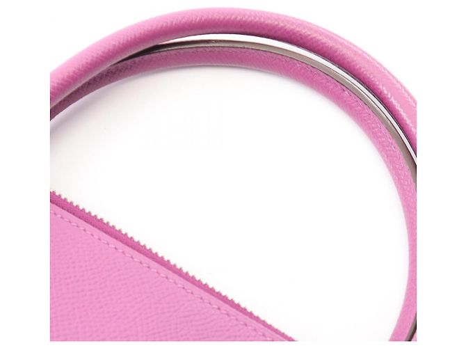 Hermès Borsa Hermes Bolide 31 in Cyclamen Porpora Fuschia - vista 10