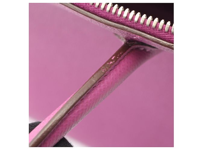 Hermès Borsa Hermes Bolide 31 in Cyclamen Porpora Fuschia - vista 11