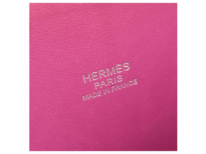 Hermès Borsa Hermes Bolide 31 in Cyclamen Porpora Fuschia - vista 4