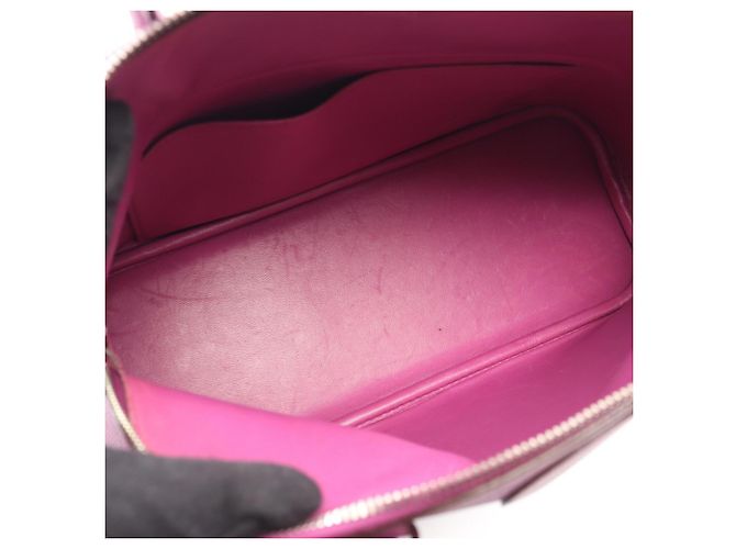 Hermès Borsa Hermes Bolide 31 in Cyclamen Porpora Fuschia - vista 6