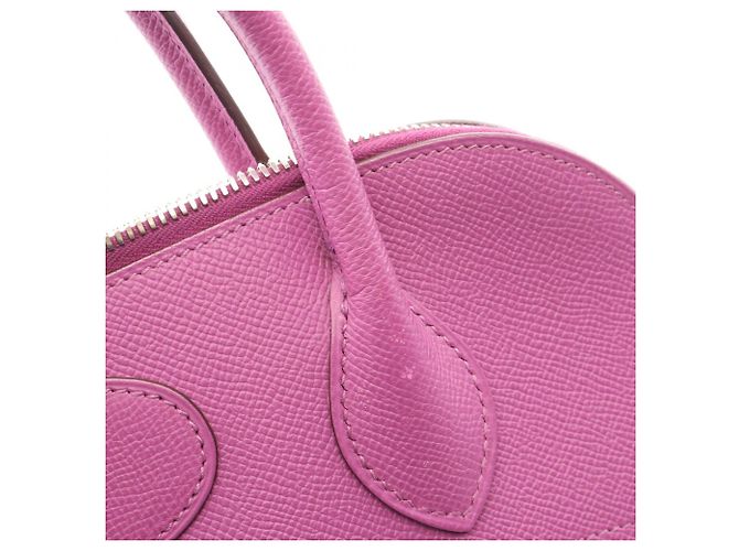 Hermès Borsa Hermes Bolide 31 in Cyclamen Porpora Fuschia - vista 9